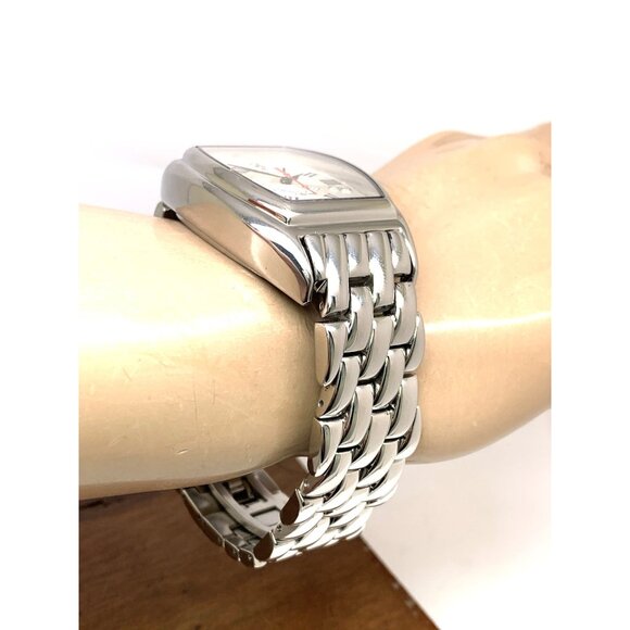 Montres Allison Men's Watch Swiss Automatic Diamond Silver Dial Limited Edition - Picture 10 of 12